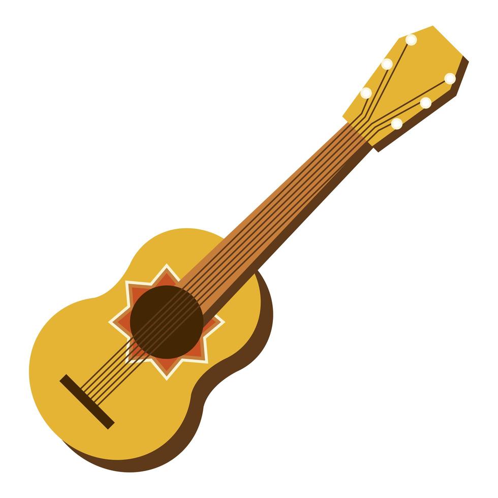 strumento a corda per chitarra vettore