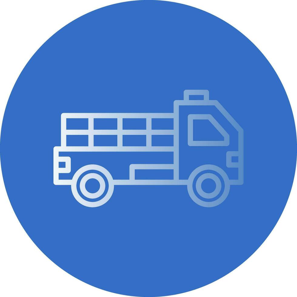 Raccogliere camion vettore icona design