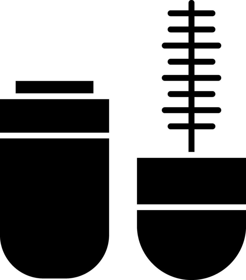 nero e bianca mascara icona o simbolo. vettore
