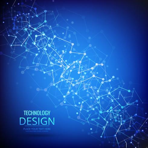 Tecnologia astratta sfondo colorato vettore