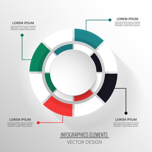 Astratto sfondo infografica creativo vettore