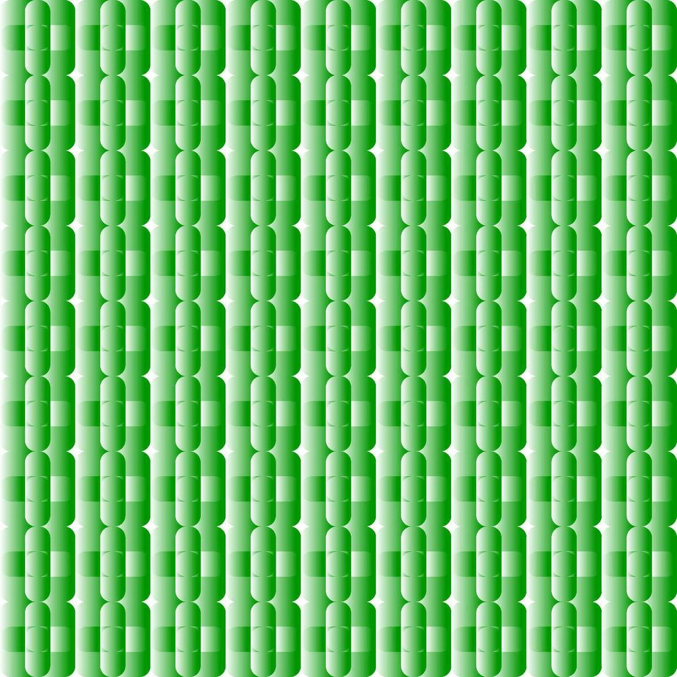 senza soluzione di continuità geomatric vettore sfondo modello nel verde