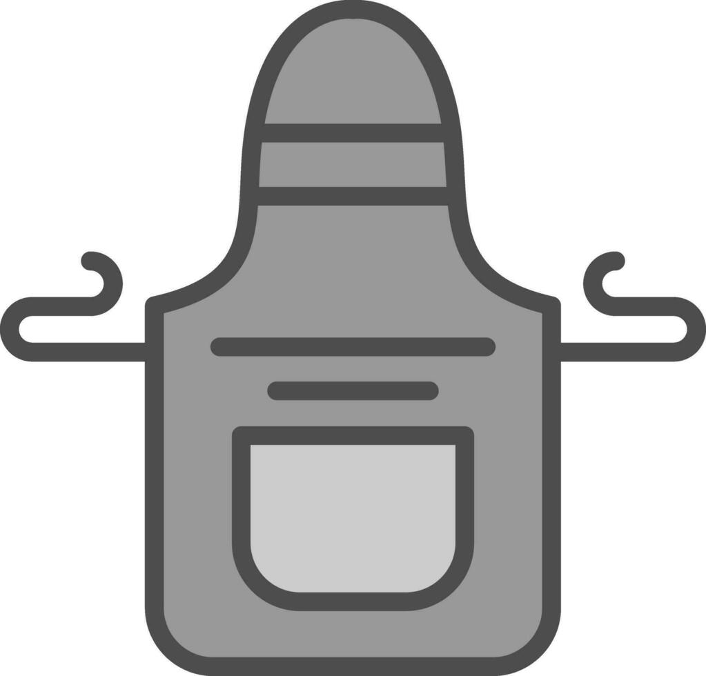 grembiule vettore icona design