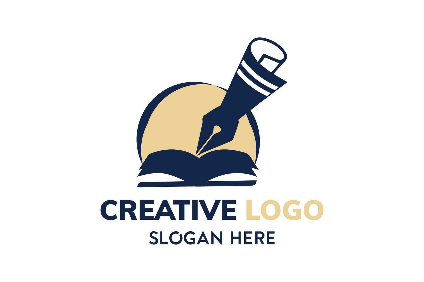 giornale logo design vettore. creativo logo design modello. vettore