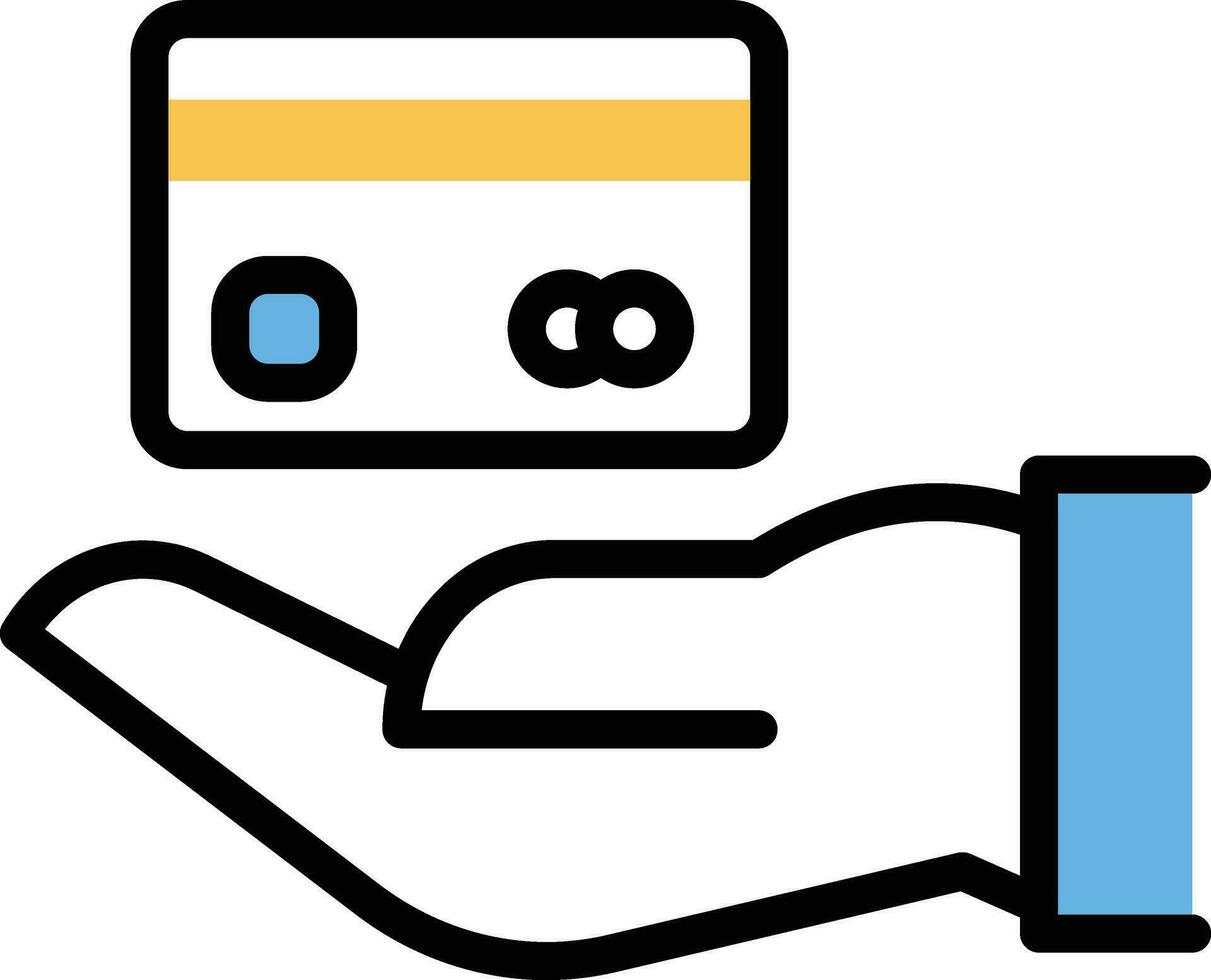 illustrazione vettoriale di pagamento su uno sfondo simboli di qualità premium. icone vettoriali per il concetto e la progettazione grafica.