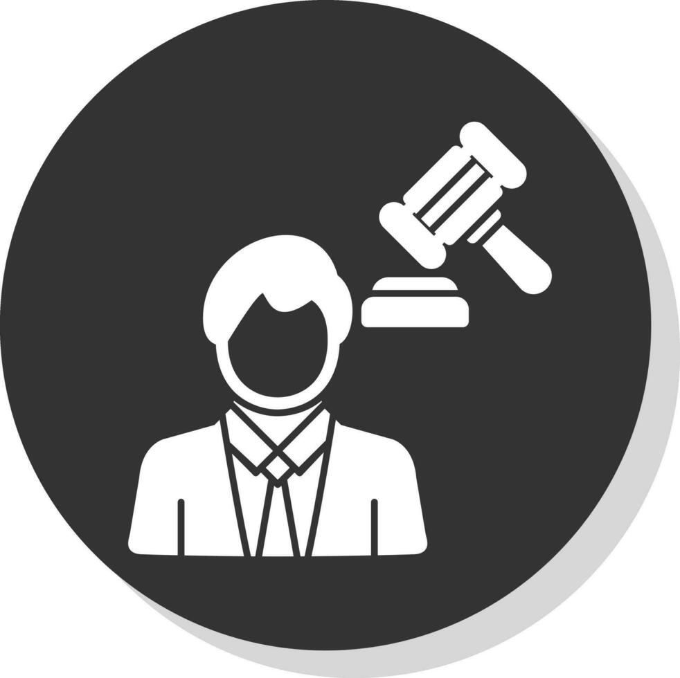 avvocato vettore icona design