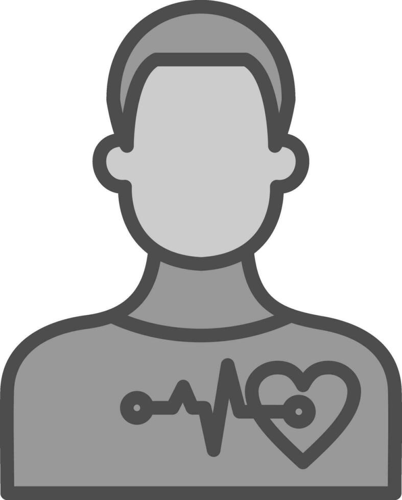 cardiaco arresto vettore icona design