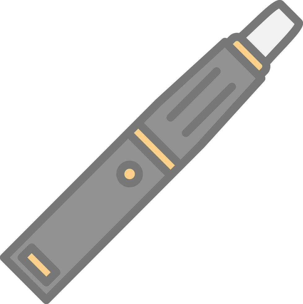elettronico sigaretta vettore icona design