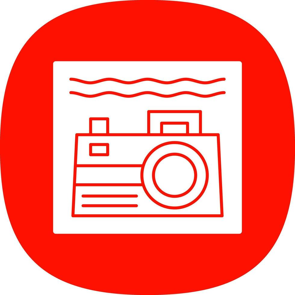 subacqueo telecamera vettore icona design