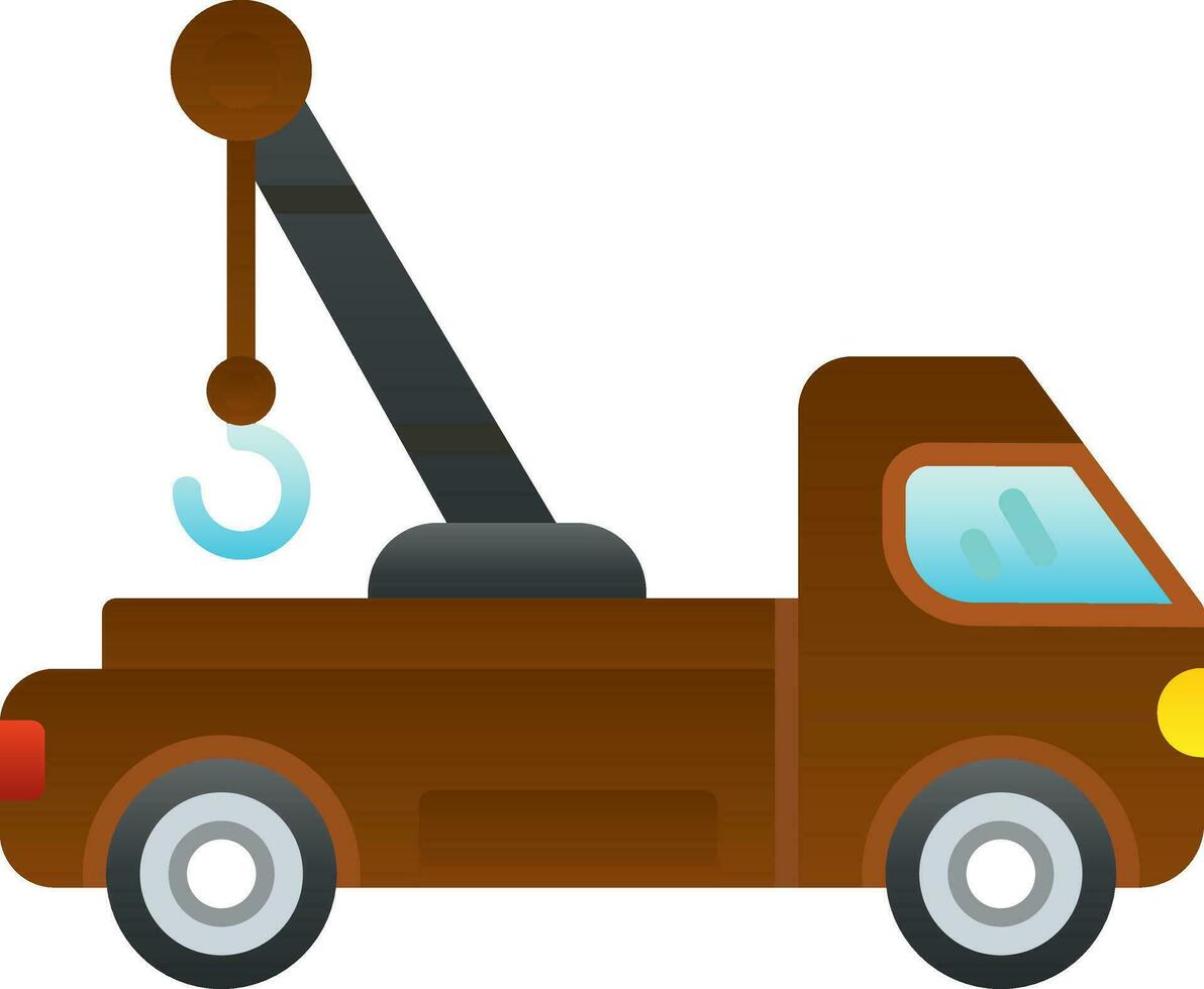 trainare camion vettore icona design