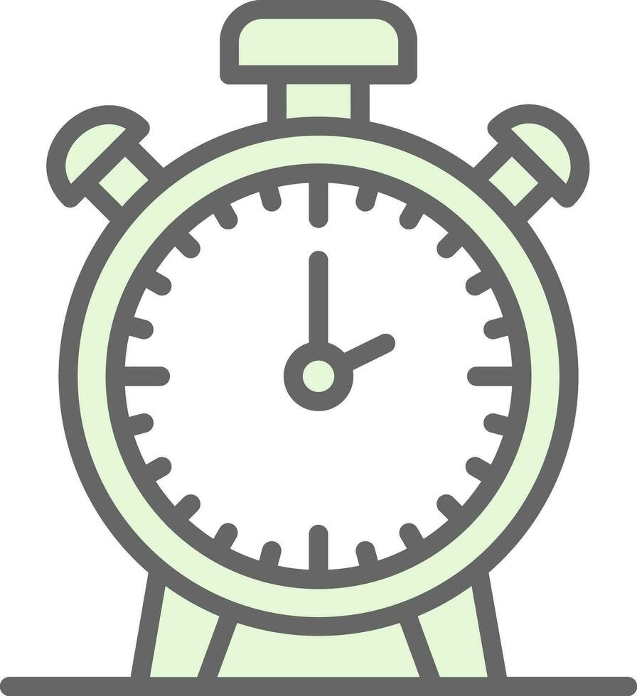 allarme orologio vettore icona design