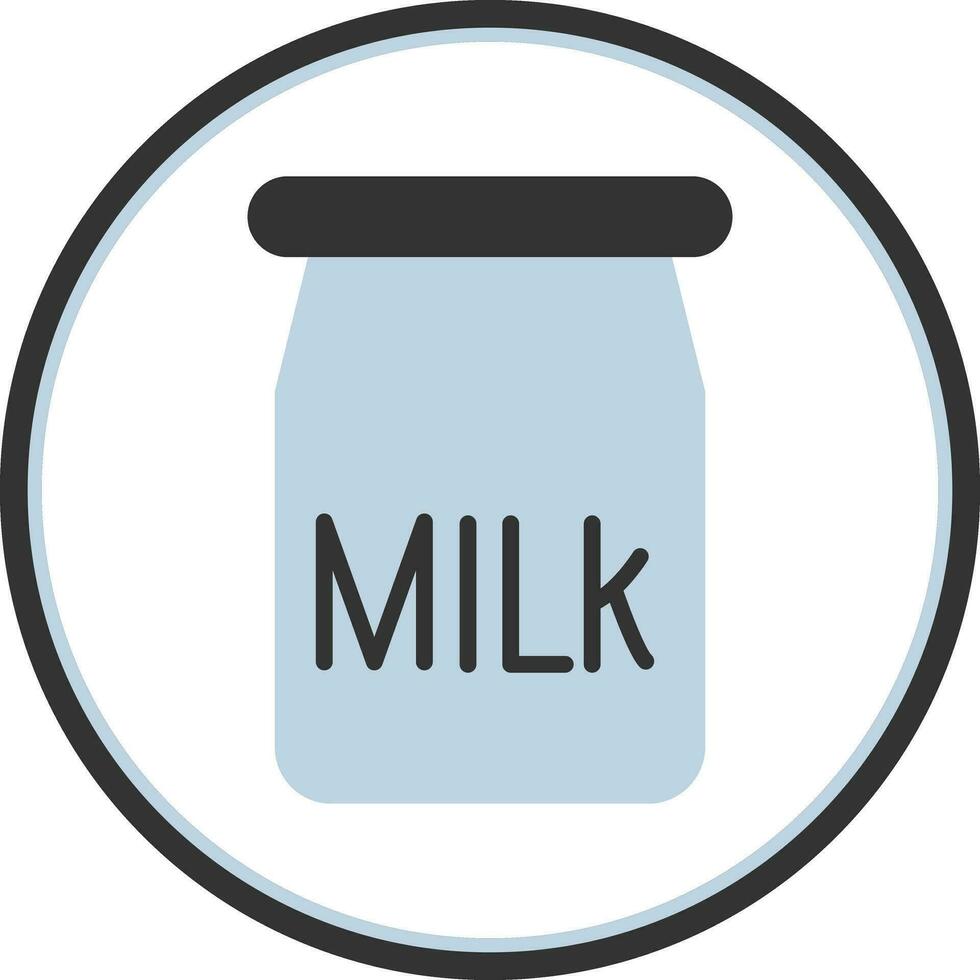 latte vettore icona design