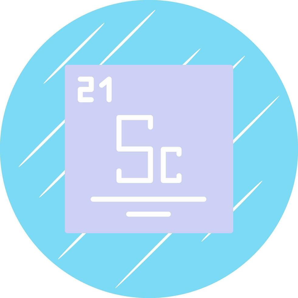 scandio vettore icona design