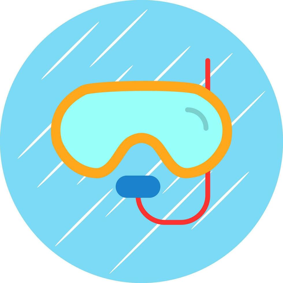 immersione maschera vettore icona design