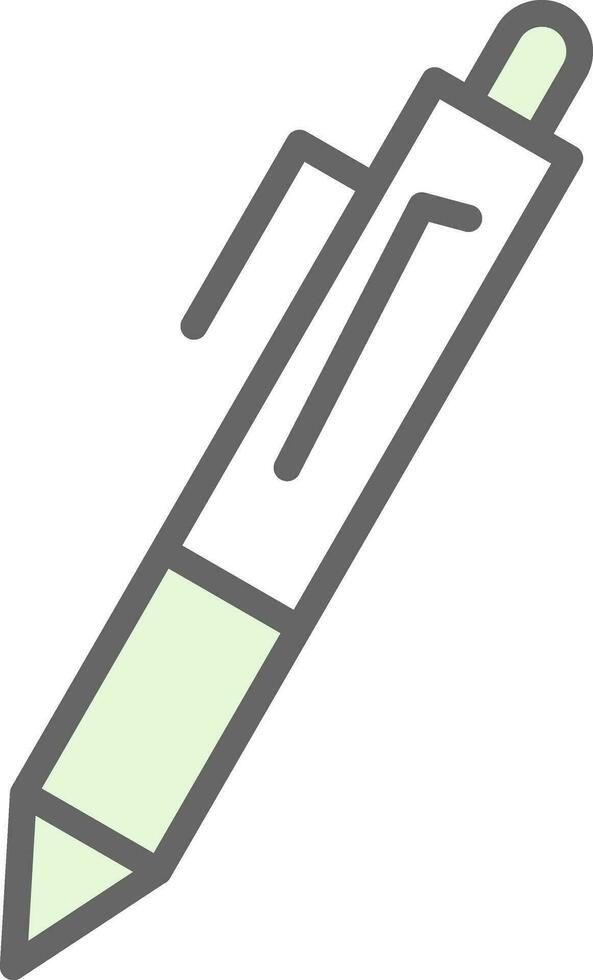 Fontana penna vettore icona design