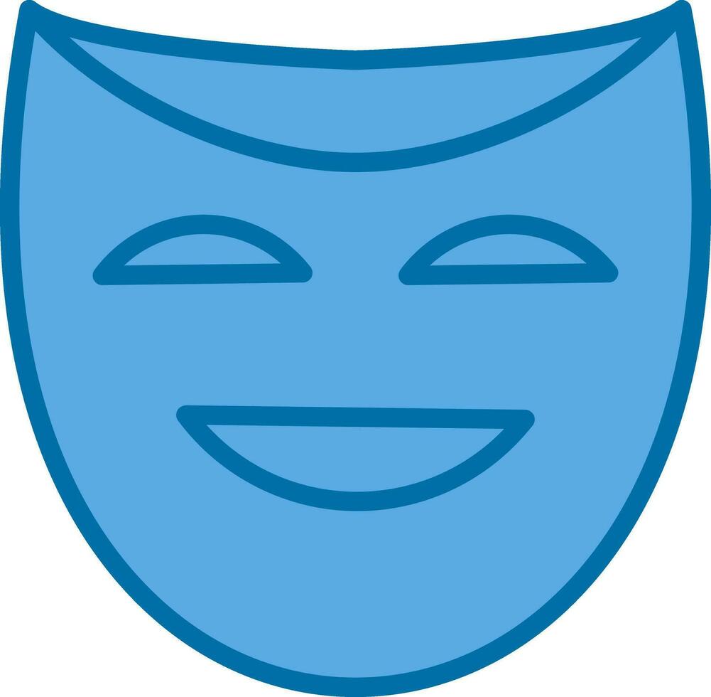 Teatro maschere vettore icona design