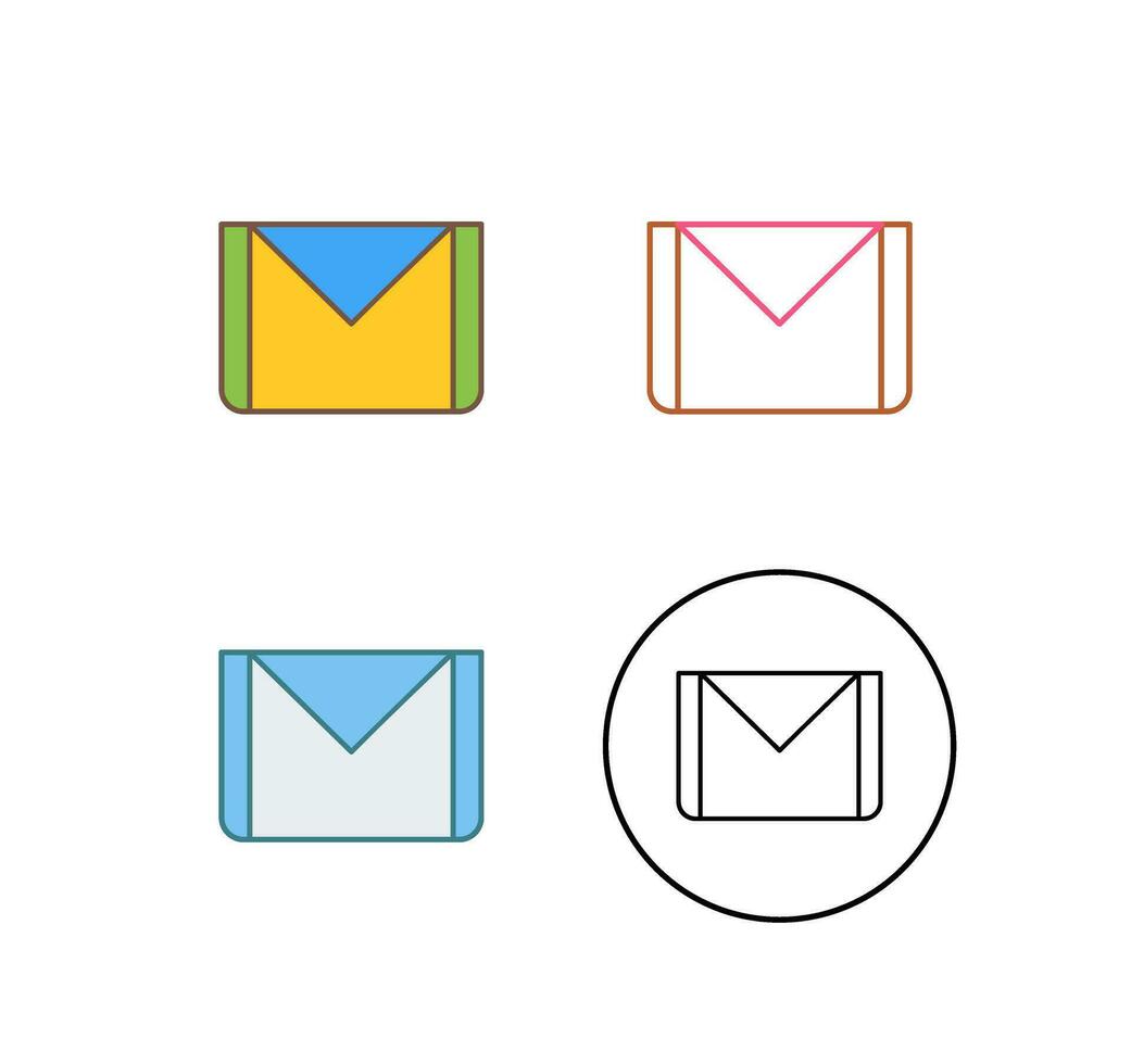 unico e-mail vettore icona