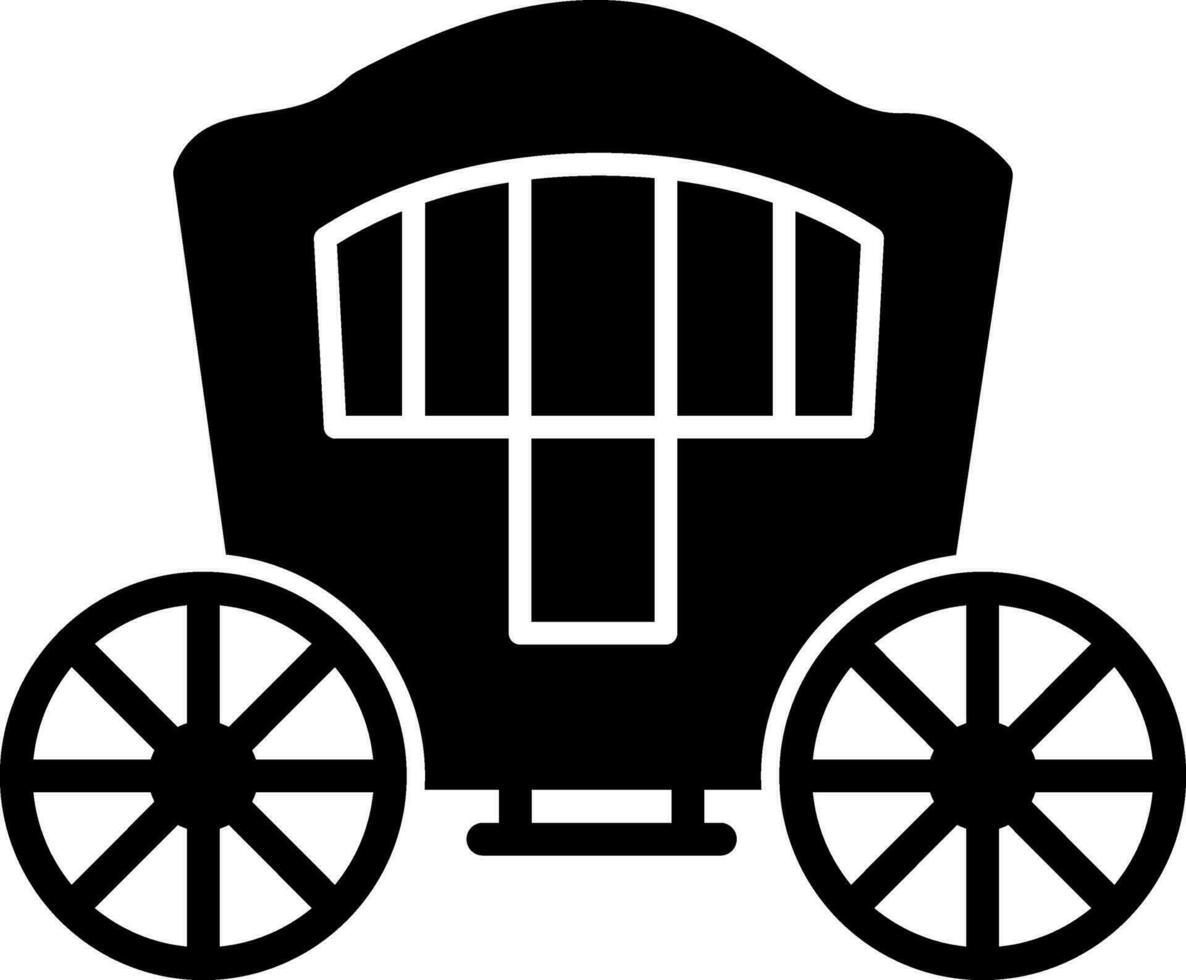 carrozza vettore icona design