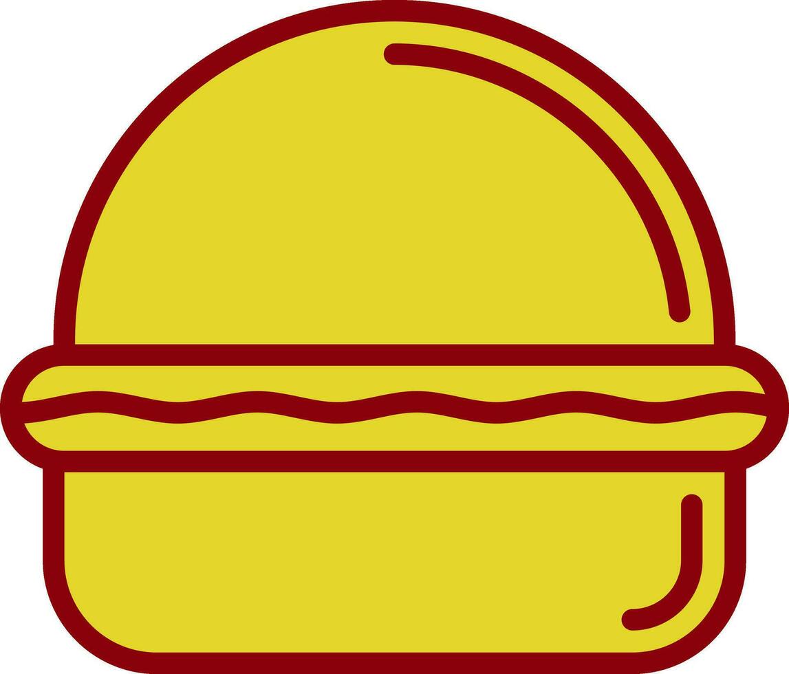 Hamburger vettore icona design