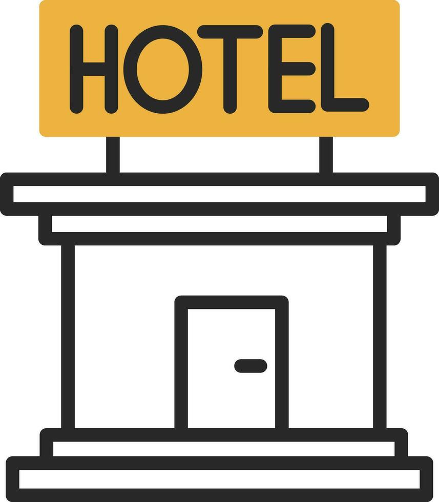 Hotel vettore icona design
