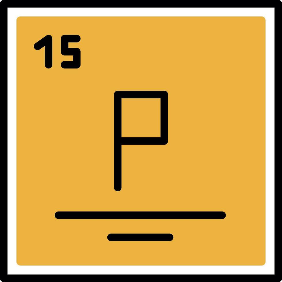 fosfori vettore icona design