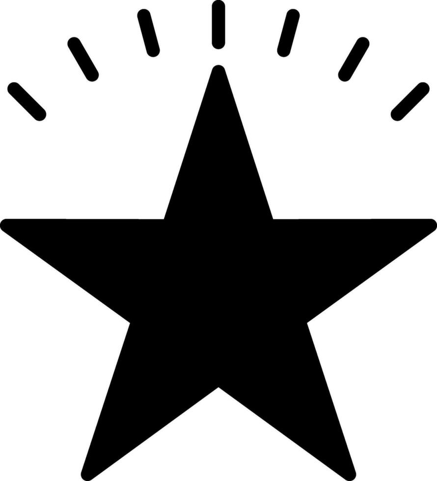stella vettore icona design