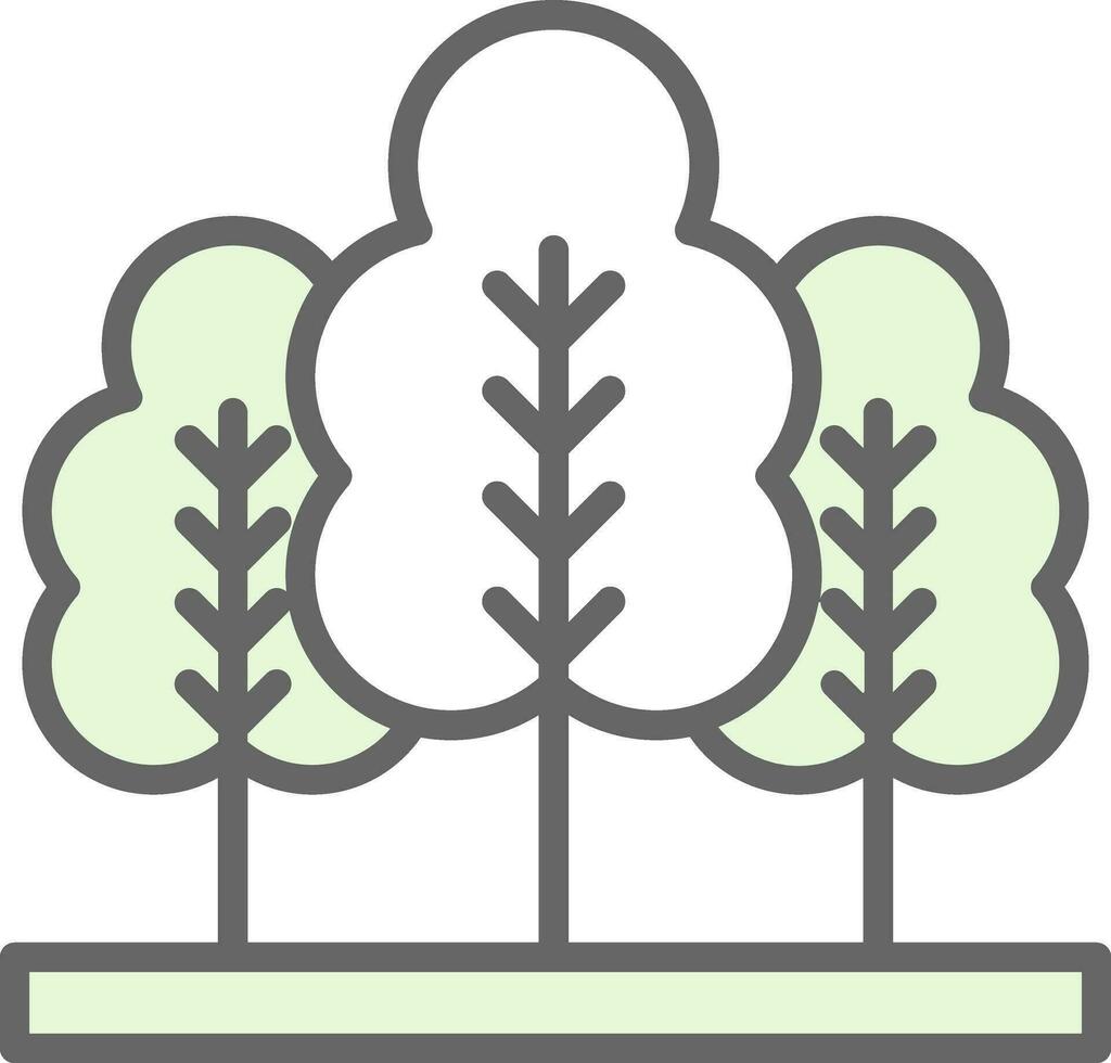 foresta vettore icona design