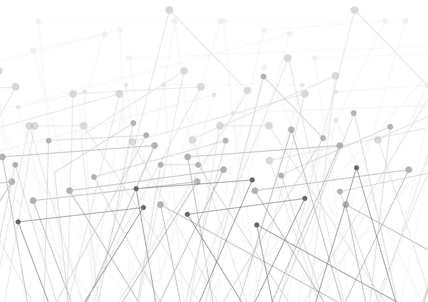 astratto tecnologia connessione Basso poli Linee sfondo vettore