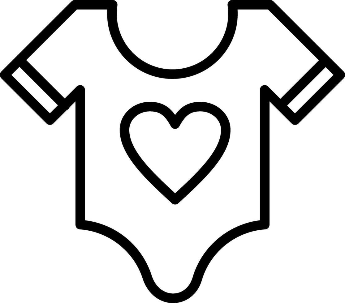 bambino camicia vettore icona design