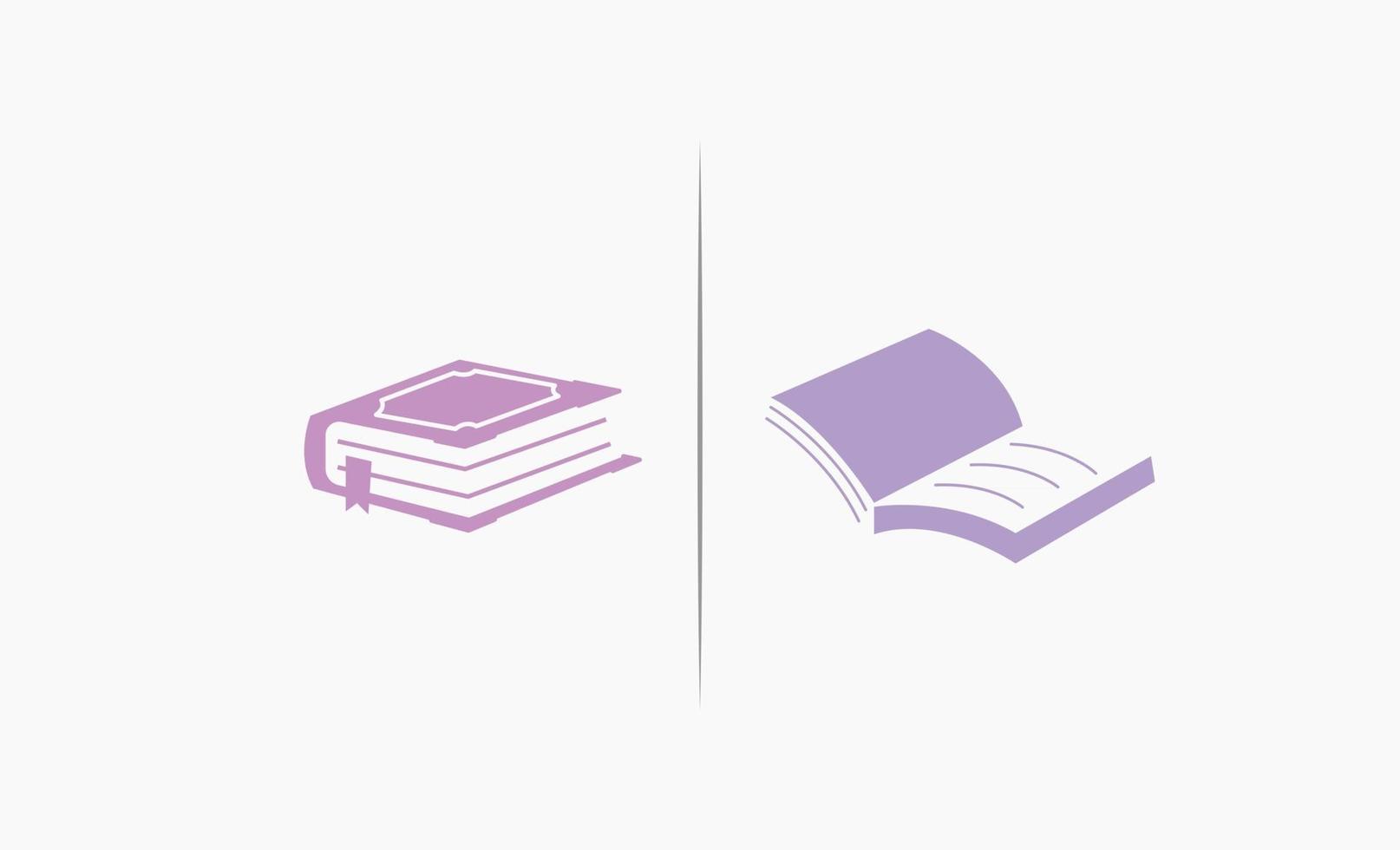 libro o libro aperto icona clipart design illustrazione vettoriale