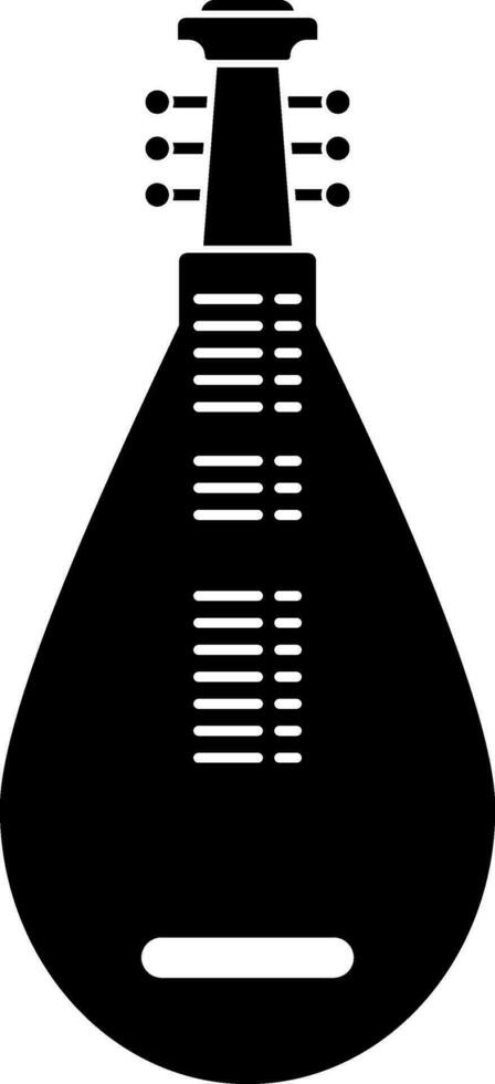 icona di shanisen e biwa per musica strumento. vettore
