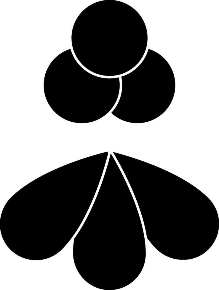 icona di colore logo con nero e bianca stile. vettore