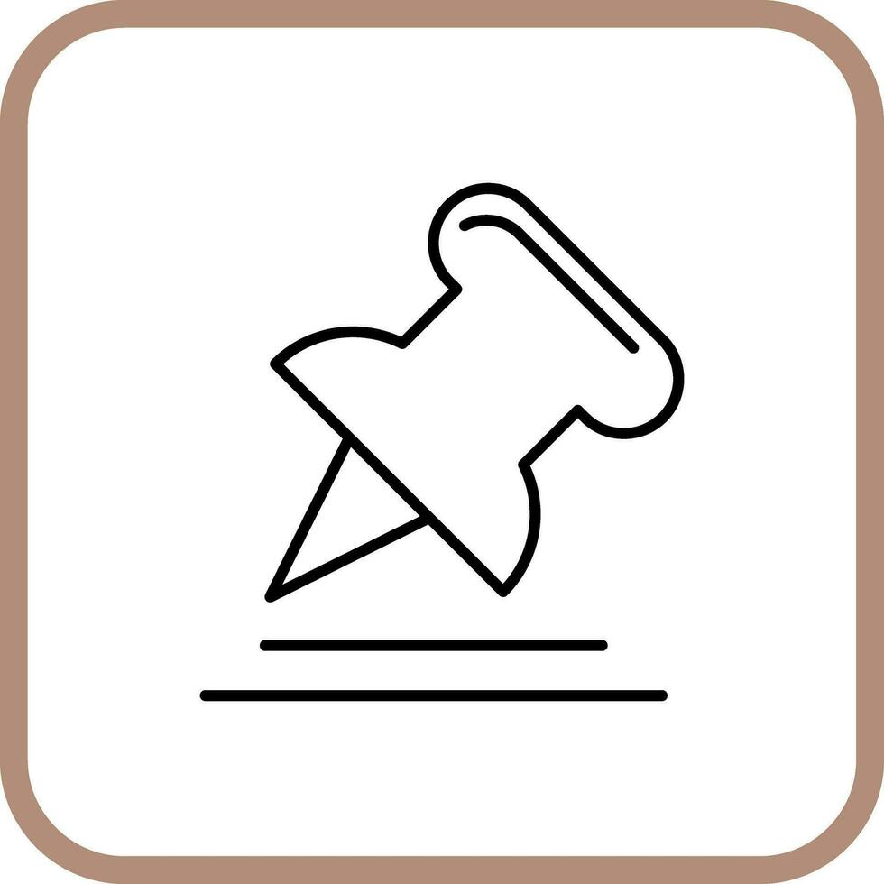 icona vettoriale pin