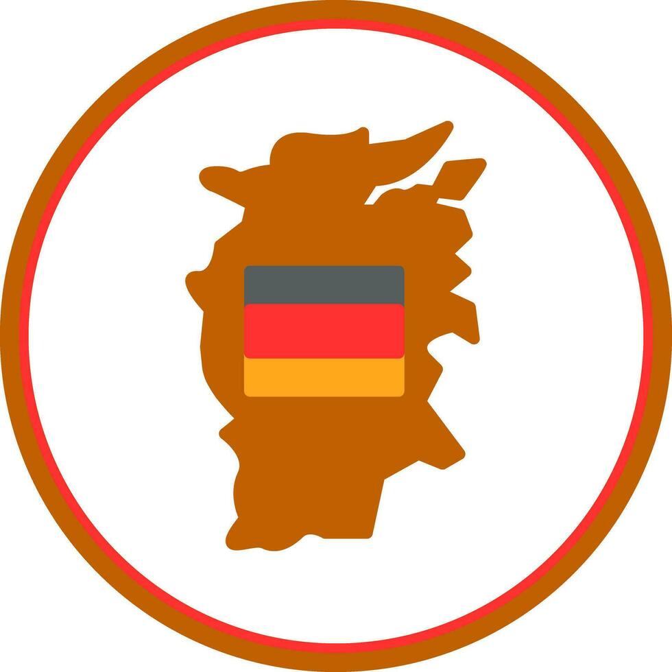 Germania vettore icona design