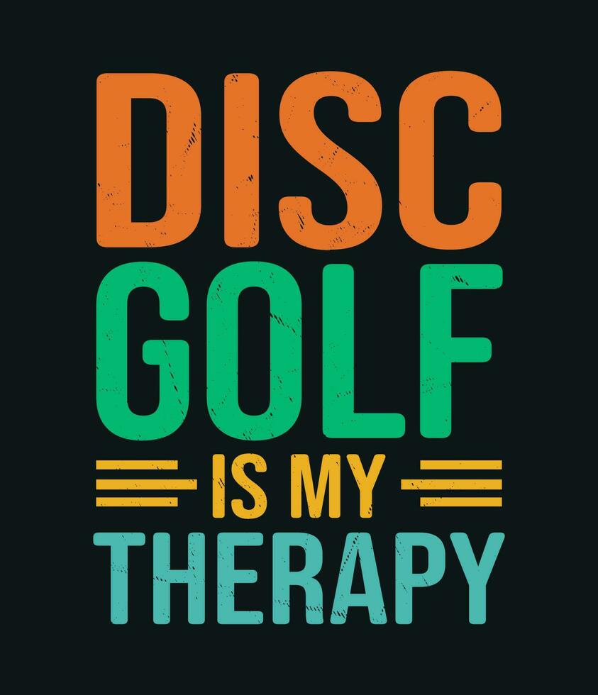 disco golf maglietta design vettore