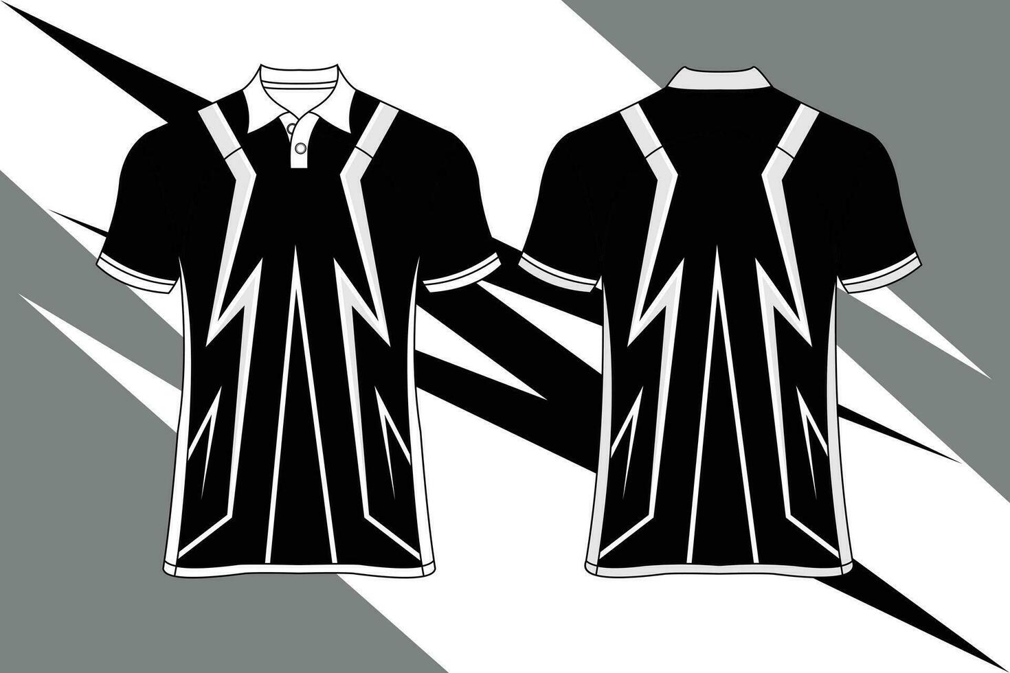 tessuto tessile design per gli sport magliette, calcio maglie per calcio club. uniforme davanti e Indietro. vettore