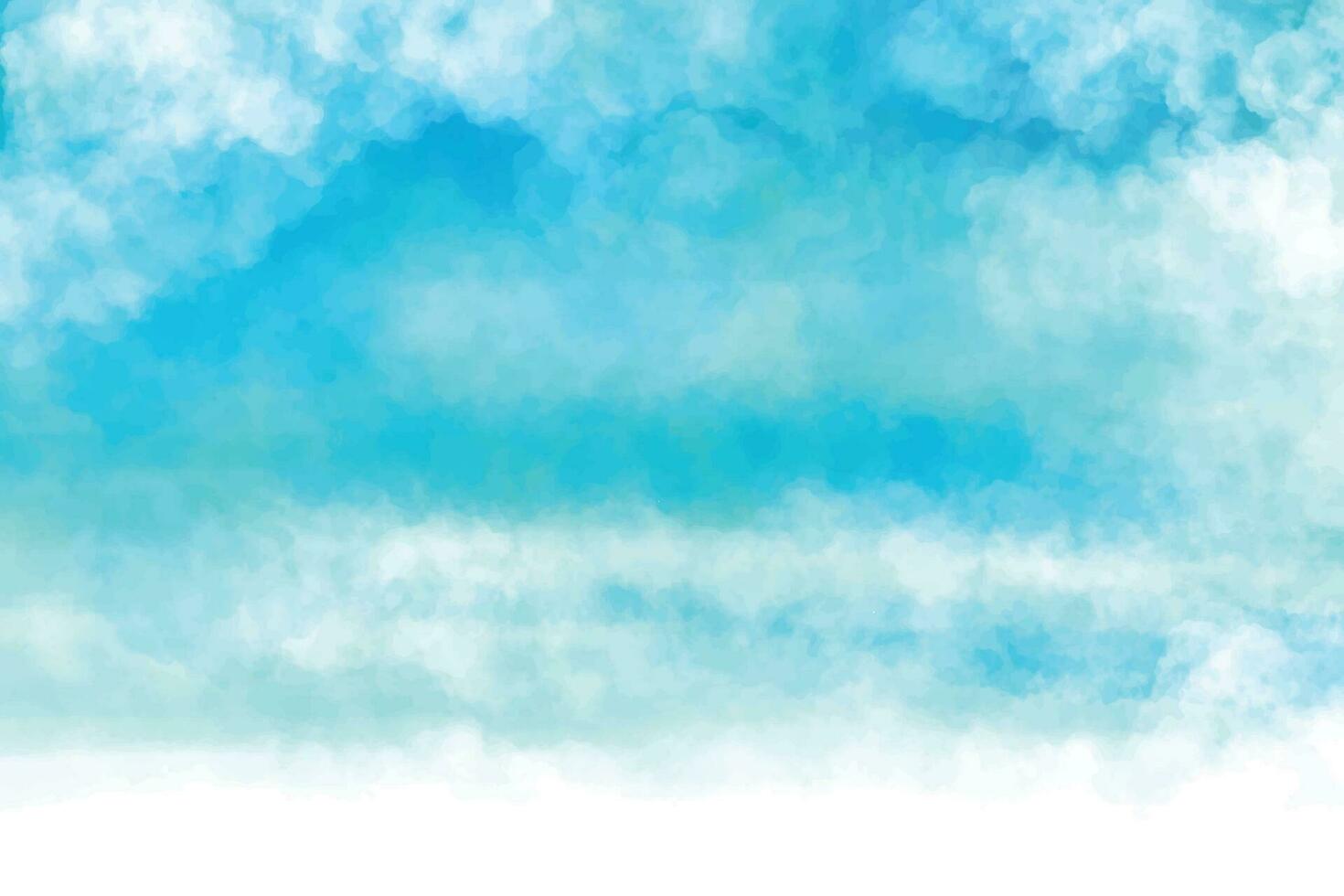 bianca nube su blu cielo design vettore