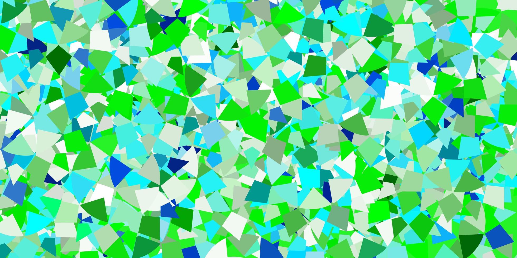 sfondo vettoriale azzurro con stile poligonale