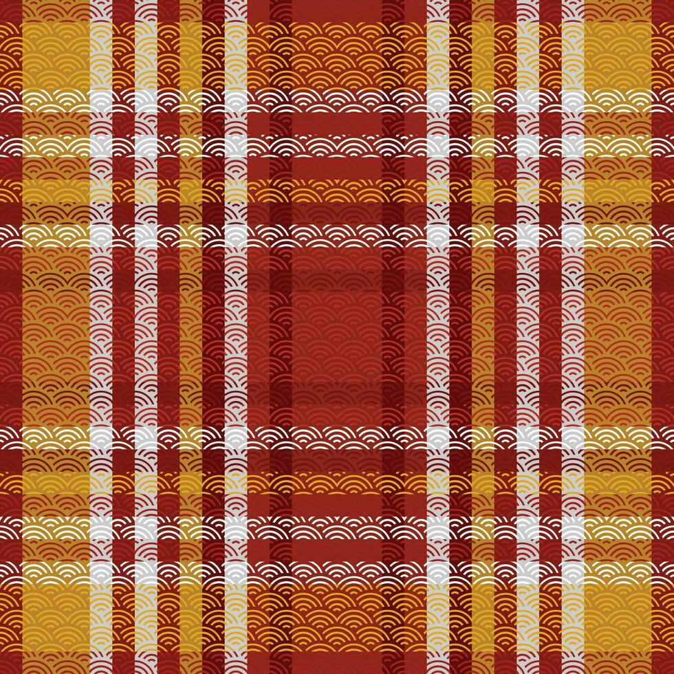 tartan plaid senza soluzione di continuità modello. plaid modello senza soluzione di continuità. per sciarpa, vestire, gonna, altro moderno primavera autunno inverno moda tessile design. vettore