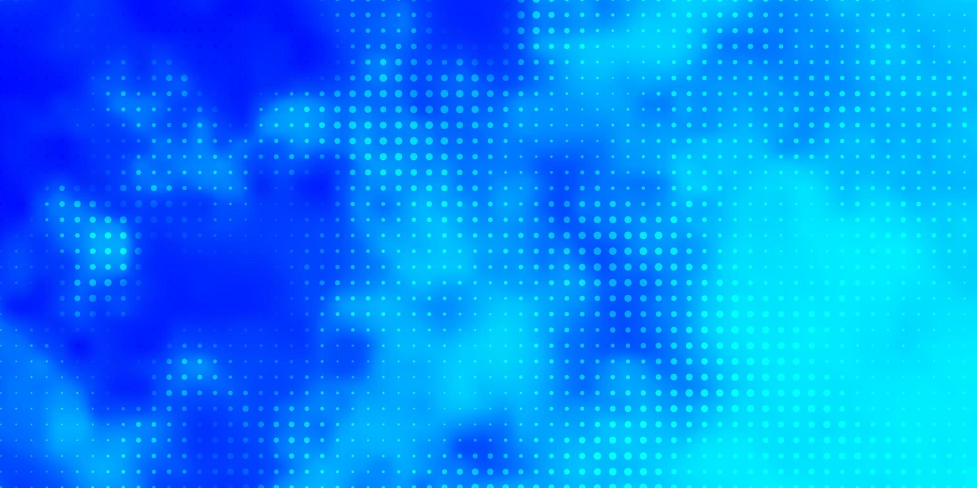 sfondo vettoriale azzurro con macchie disegno decorativo astratto in stile sfumato con design a bolle per poster banner