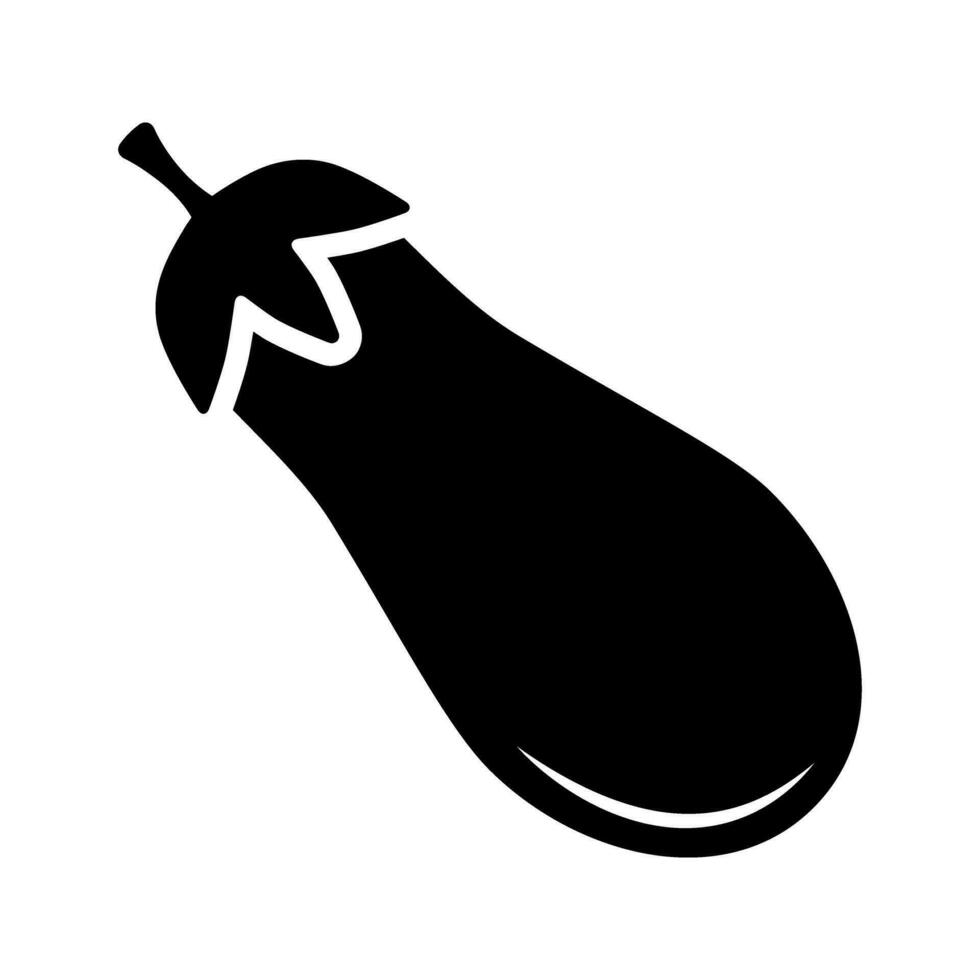 verdure icona vettore. vitamine illustrazione cartello. zucchine simbolo o logo. vettore