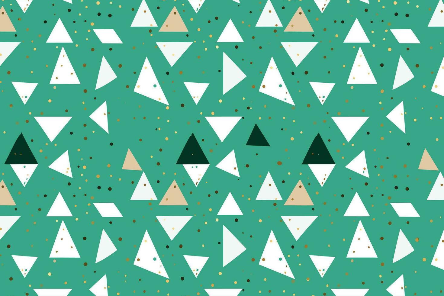 verde e bianca triangoli grafico sfondo per un' modello, nel il stile di giocoso collage, minimalista sfondi, gratuito pennellate, punteggiato, semplice, emorroidi pile, leggero marrone e cielo blu vettore