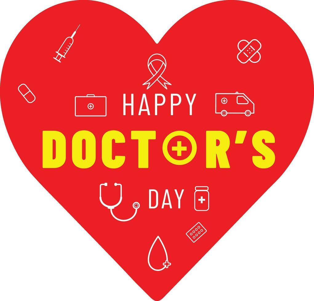 nazionale medico 'S giorno, mondo medico 'S giorno, internazionale medico 'S giorno vettore