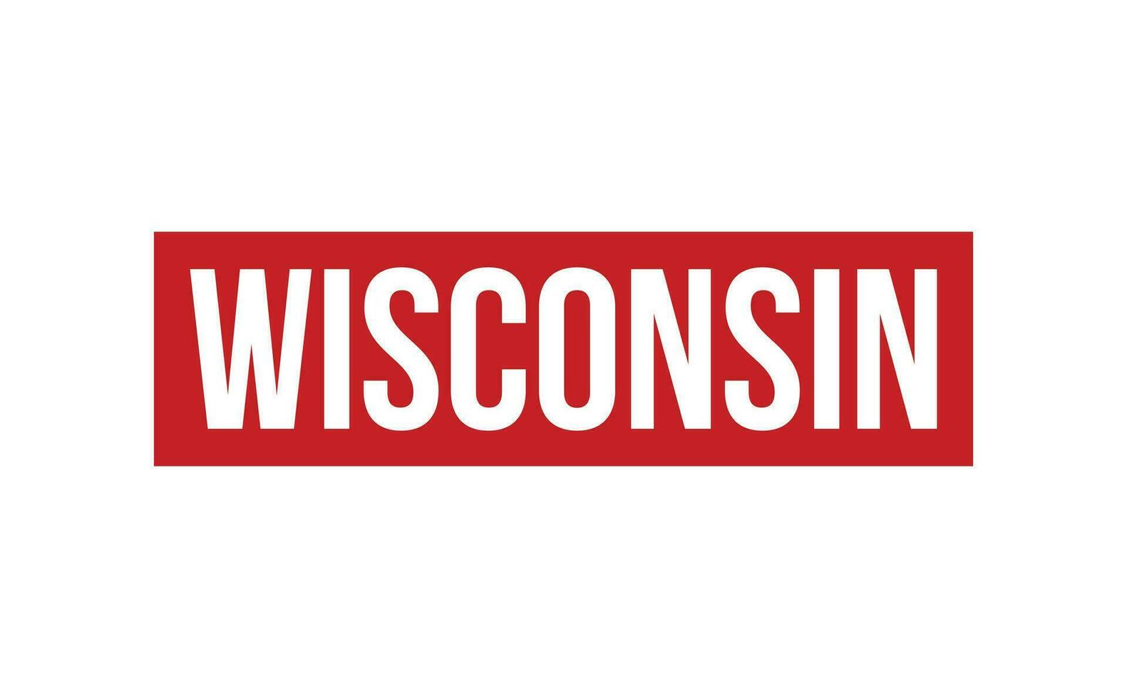 Wisconsin gomma da cancellare francobollo foca vettore