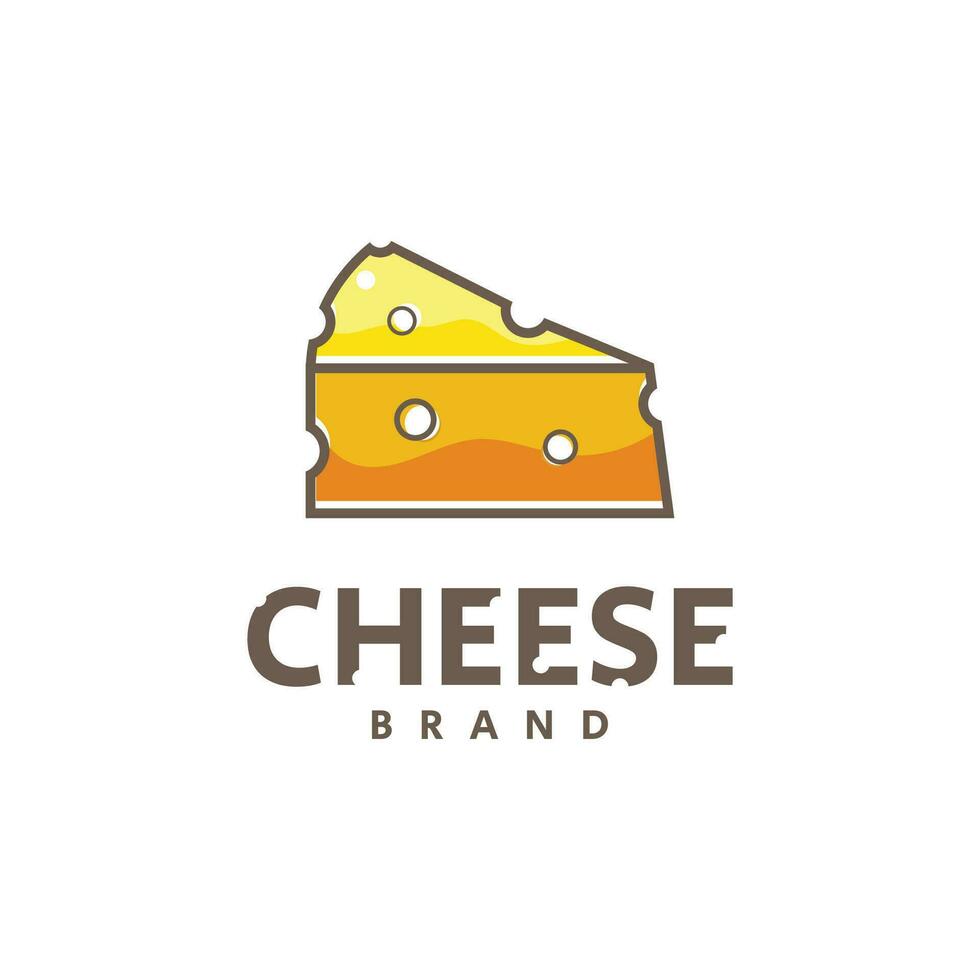 formaggio logo modello con vettore concetto