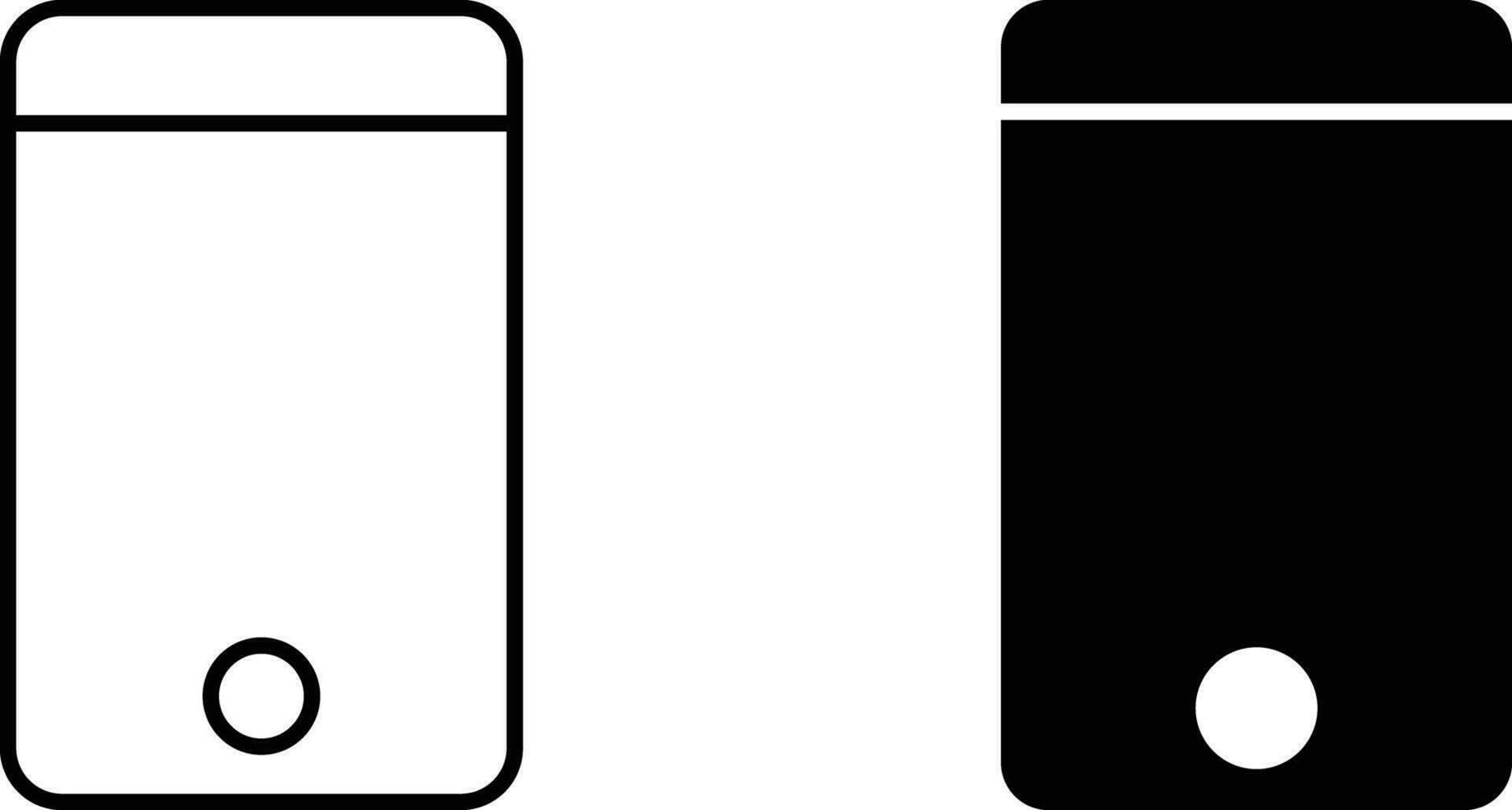 Telefono icona foglio, semplice di moda piatto stile linea e solido isolato vettore illustrazione su bianca sfondo. per app, logo, siti web, simbolo , ui, ux, grafico e ragnatela design. eps 10.