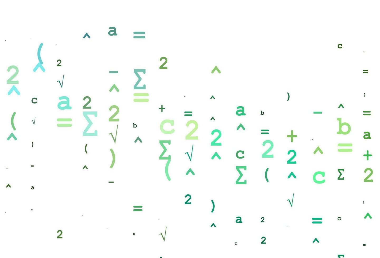 leggero blu, giallo vettore fondale con algebra elementi.