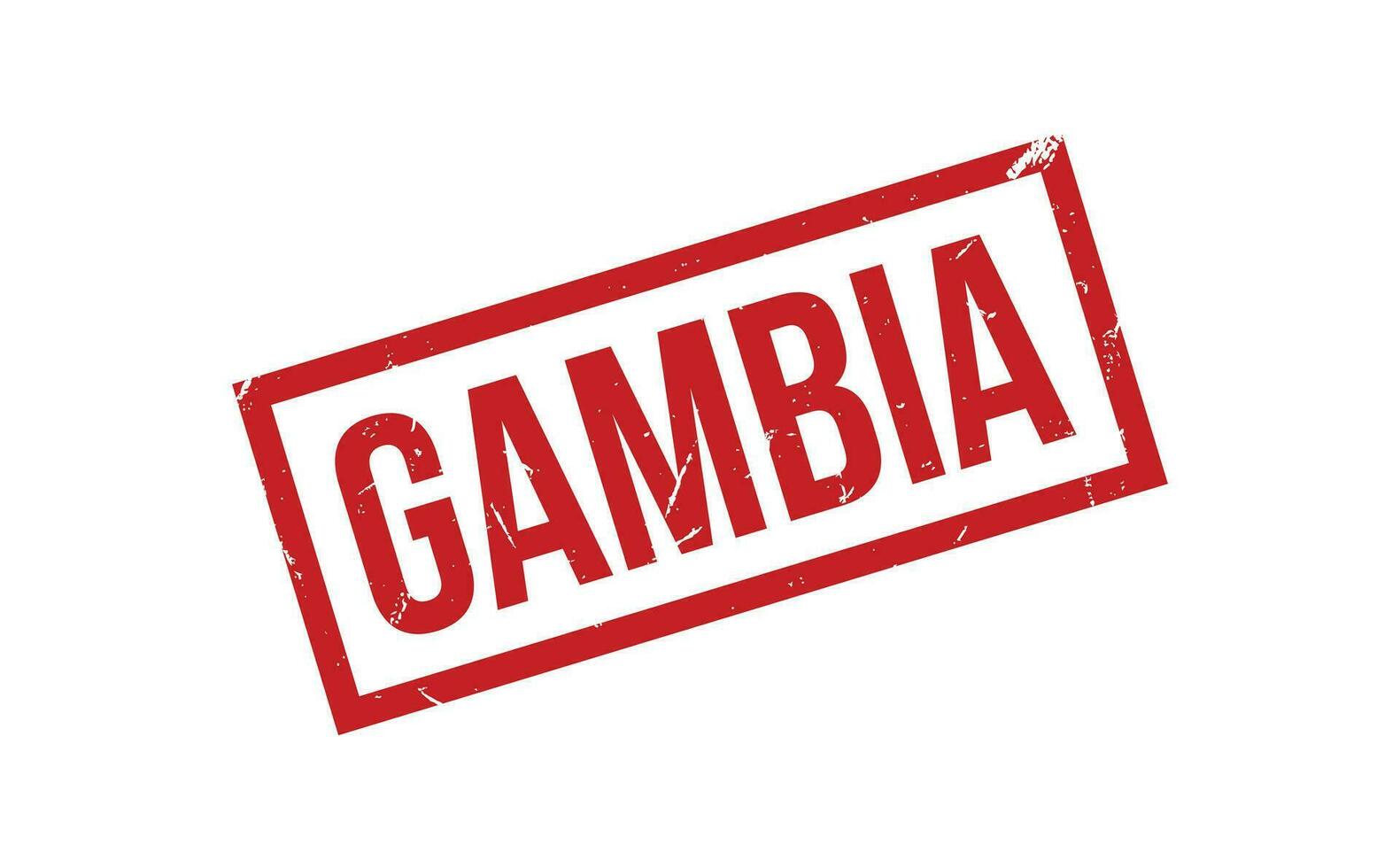 Gambia gomma da cancellare francobollo foca vettore