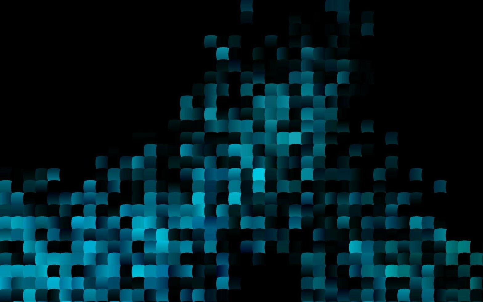 modello vettoriale blu scuro in stile quadrato.
