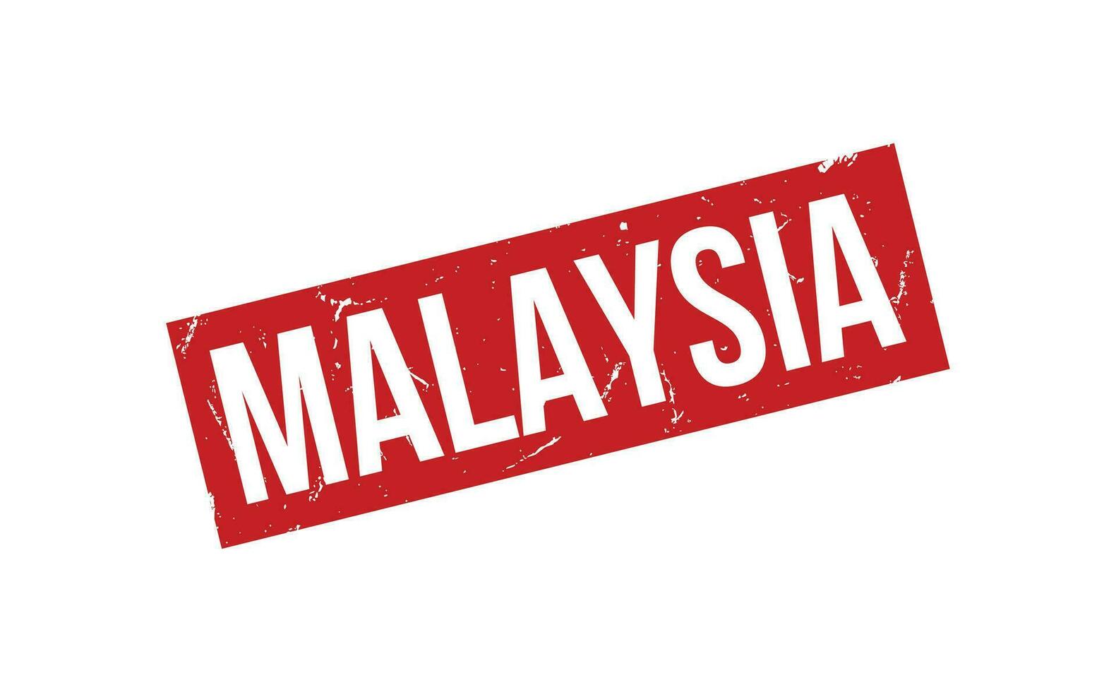 Malaysia gomma da cancellare francobollo foca vettore